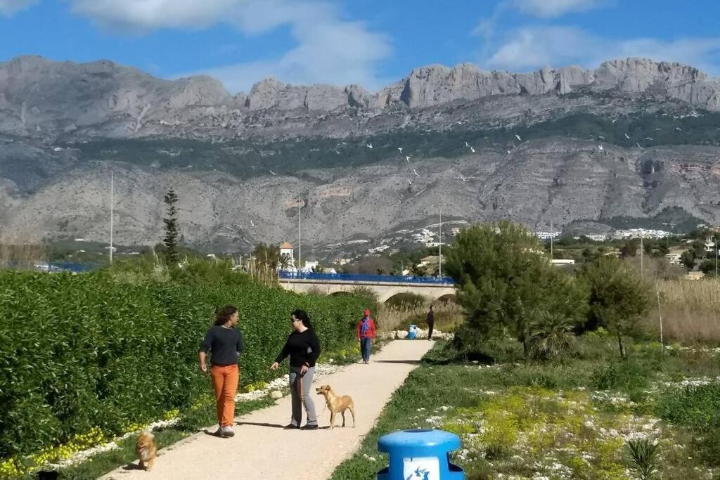 Beachfront Apt! Ac - Pool - Parking Apartment Altea Bagian luar foto